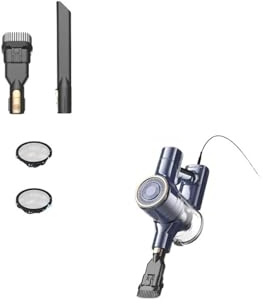 Compatibile con aspirapolvere con cavo DEVOAC, aspirazione potente da 600 W e 23 KPa, aspirapolvere portatile leggero 6 in 1 con filtrazione HEPA