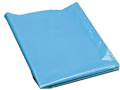 Müllsäcke 120 l blau 700x1100 mm, 250 Stück - Ausführung: Typ100, 80my