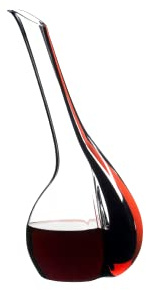 Riedel Black Tie Touch Dekanter, rot