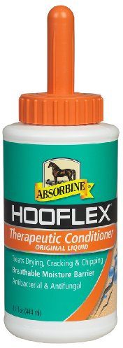 Absorbine Hooflex Ursprüngliche Liquid Huf Conditioner (450ml oder 887ml), schützt vor Austrocknung und Rissen Small