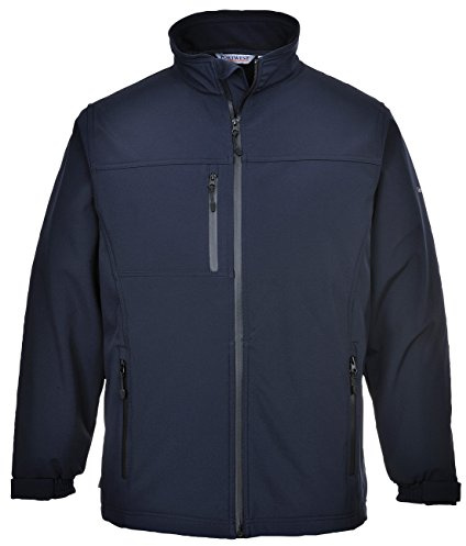 Portwest TK50NARXXXL Giacca Softshell 3 Strati, Blu, 3XL