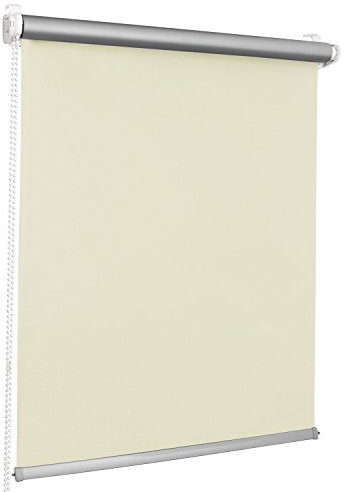 ROLLMAXXX Thermo Verdunkelungsrollo Klemmfix ohne Bohren (65 x 150 cm, Creme)