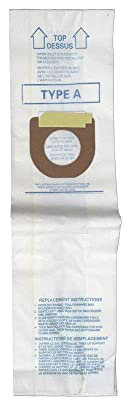 EnviroCare Replacement for Hoover Type A Microlined Upright Vacuum Cleaner Envirocare 9 Paper Bags # 809-9