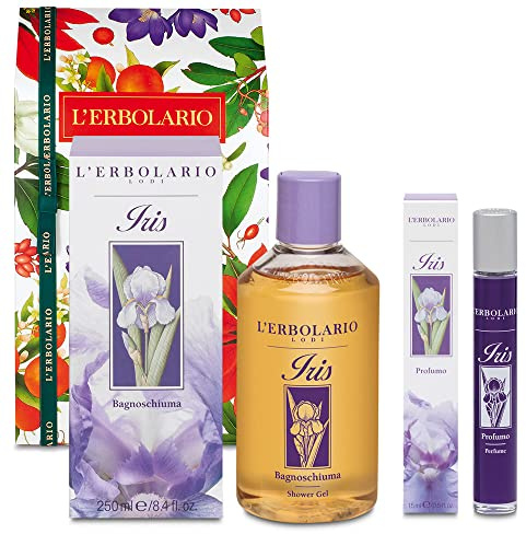 Erbolario Confezione Regalo Iris Duo - Bagnoschiuma 250 ml + Profumo 15 ml