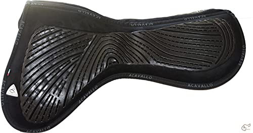 Acavallo Gel & Memory Foam Pad -Close Contact- Farbe L/schwarz/schwarz