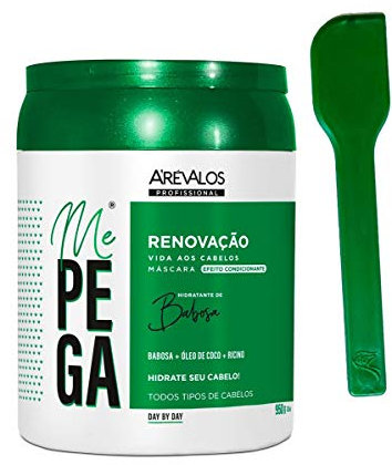 Brasilianische glättende Feuchtigkeitsmaske mit Aloe Vera Me Pega Arévalos Pro 950g
