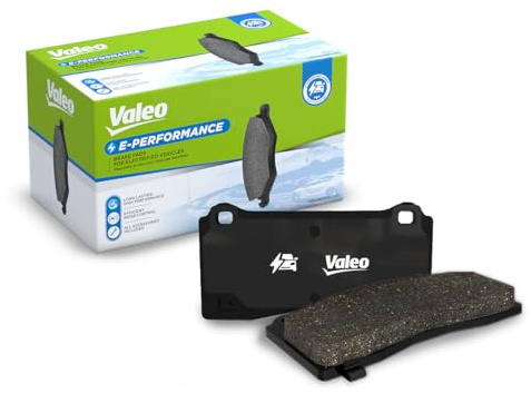 Valeo E-Performance Jeu de 4 Plaquettes de Frein 610374, Essieu Avant