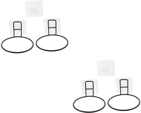 WOONEKY 4stücke Teiliges Wandhalterung Für Haustierfutterstation Pet Feeding Bowl Rack Mit Hängestütze Für Näpfe Für Katzen Und Hunde Einfach Zu Reinigen Und Platzsparend