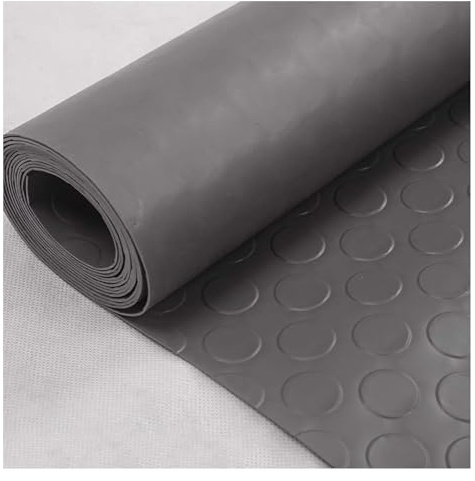 Tappetini for garage, tappetini in gomma antiscivolo lunghi impermeabili da 39/79 pollici, rotoli di tappetini in PVC spessi e resistenti for garage, banchi da lavoro, camion, cucine, palestre(Grey,90