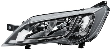 LONGLING Faros delanteros negros izquierdos con motor para Fiat Ducato Citroen Jumper Peugeot Boxer 2014-2025 Opel Movano 2019-2025