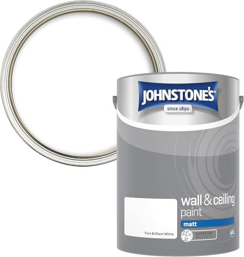 Johnstone's 303968 Vinyl Matt Emulsion - Brilliant White,5