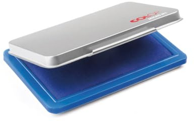 COLOP Stempel-Kissen Micro M1 mit Metallgehäuse, 50 x 90 mm, blau