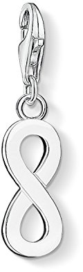 Thomas Sabo Women Charm Pendant Infinity Charm Club 925 Sterling Silver 1134-001-12