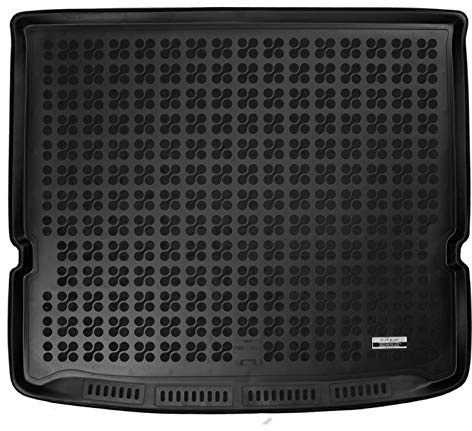 AZUGA Gummi-Kofferraumwanne für Ford S-Max II ab 9/2015-2022 (nur 7-Sitzer) | hoher Rand, rutschfest, wasserdicht, Premium Kofferraummatte passgenau, TPE-Gummi, AZ12000339