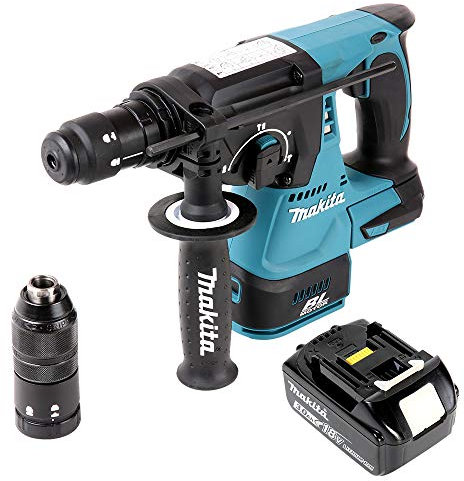 Makita DHR243 18V Brushless SDS+ Rotary Hammer Drill with 1 x 3Ah Battery
