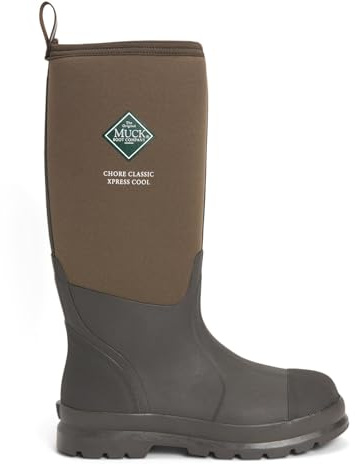 MUCK Men's Chore Classic XPRESSCOOL™ Tall Boot, Brown, Size 10(M)