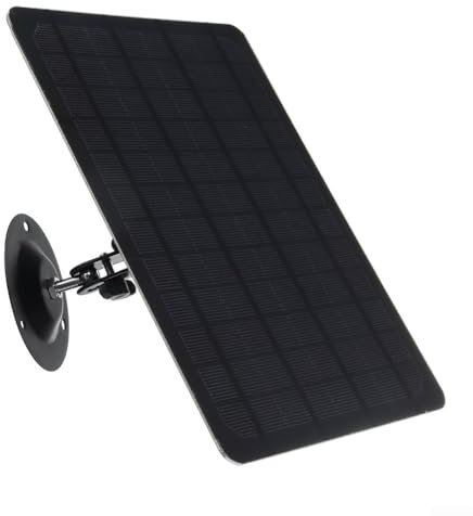 10W Solar Monitoring Photovoltaic Panel, Solar Panel Charger With Stand, Solar Panel Car Battery Charger Portable Solar Battery Maintainer With 300cM Cable