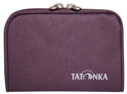 Tatonka Big Plain Wallet RFID Block - Geldbörse mit RFID-Blocker - TÜV geprüft - Münzfach, Fächer für Kreditkarten