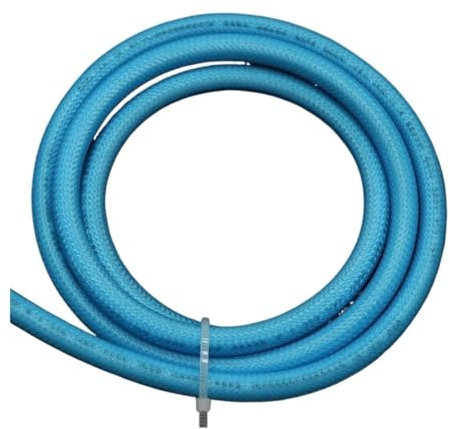 Cmis Kbei 1/2/3/5/10/20/30/50 m, isolierter PET-Geflechtschlauch, hochdichter Kabelmantel, Kabelschutz, Geflechthülsen für Drähte (UV-Blau, 6 mm, 10 m)