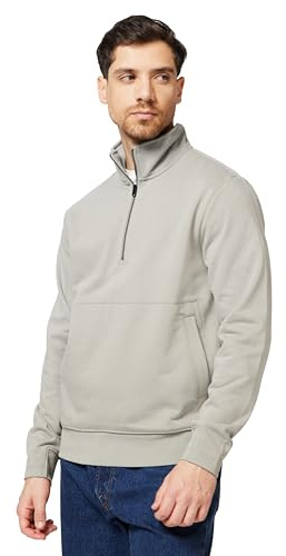 G-STAR Sudadera Nifous Half Zip para Hombre, Gris (wild dove D26305-D566-G283), XL