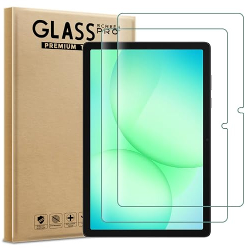 AOKUMA Tempered Glass for Samsung Galaxy Tab A9 Plus (A9+) / Tab A11 Plus (A11+) 11 inch Tablet Screen Protector, [2 Pack] Premium Quality Guard Film, Case Friendly, Shatterproof, Shockproof