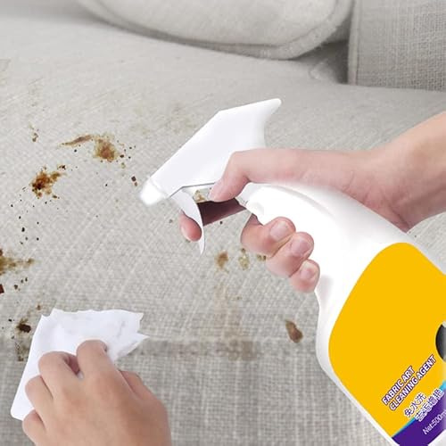 SEAFRONT Limpiador de Telas, Quitamanchas Multisuperficie para Sofás, Alfombras y Ropa, Spray de 500 Ml con Capacidad de Limpieza Profunda para Hogares y Automóviles