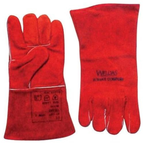 Weldas 10-2101XL svetsningshandskar 25 cm med vinge i storlek XL