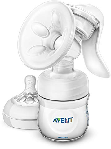 Avent Natural Milchpumpe mit Flasche