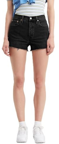 Levi's Women's 501 Original Shorts, lunar black, 27 (US 4)