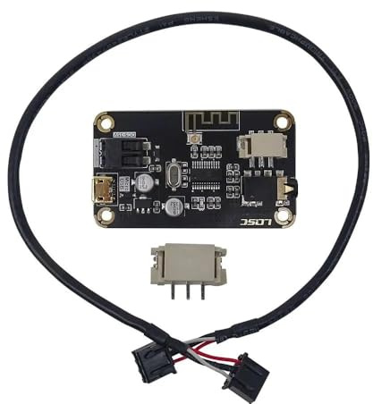 Fasizi Modulo di ricezione Bluetooth, ricevitore stereo Bluetooth portatile AS1711BT DC 5-35V elettronica wireless chip modulo Bluetooth per cuffie fai da te stereo domestico