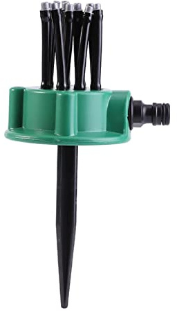 Arroseur flexible sol jardin 12 buses réglables indépendantes arrosage rotation 360 degrés potager cour pelouse système irrigation accessoires eau