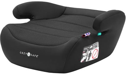 Cozy N Safe Neo 125-150cm i-Size Child Booster Seat, 22-36KG, Approx. 6-12 Years Old, Forward Facing, Removable Covers, Deep Foam Padded seat and armrests, 3-Point Seatbelt, ECE R129
