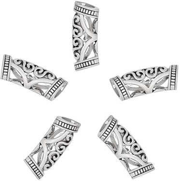 HAQUIL Viking Celtic Knot Bead, Norse Vikings Runes Hair Beard Beads, Jewelry for Men Women