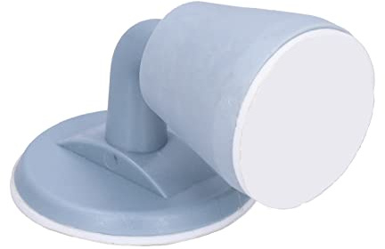 ANKROYU Butée de porte en silicone anti-collision - Protection de poignée de porte murale épaisse - Coussin de protection pour chambres à coucher, bureaux, chambres - Bleu 5,5 x 4