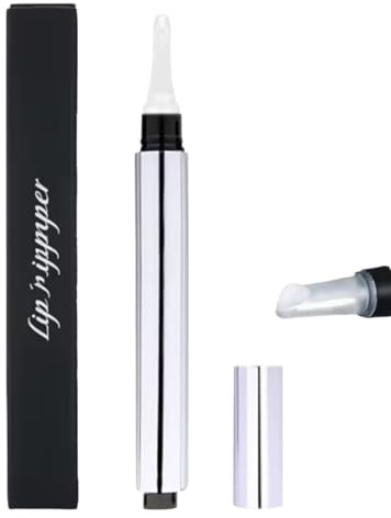 Extreme Lip Plumper 10ml - Feuchtigkeitsspendendes Lippenserum mit Sofort-Effekt - Lippenöl für volleres Volumen, Make-up Base oder allein tragbar - Nicht klebrig & keine Trockenheit