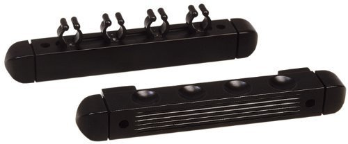 GamePoint Premiergames - Soporte de pared para 4 colas de billar, color negro