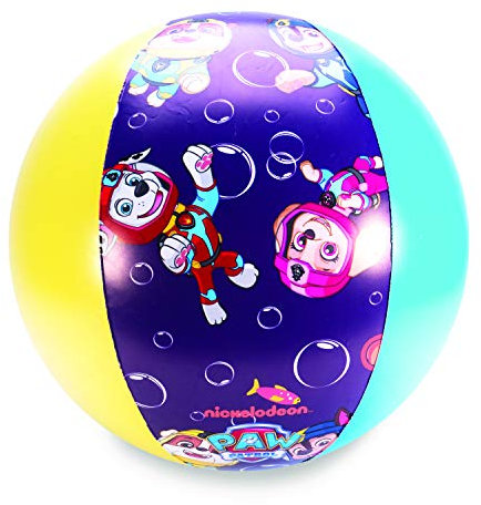 SwimWays 6043772 - Beachball, aufblasbarer Wasserball mit PAW Patrol Design