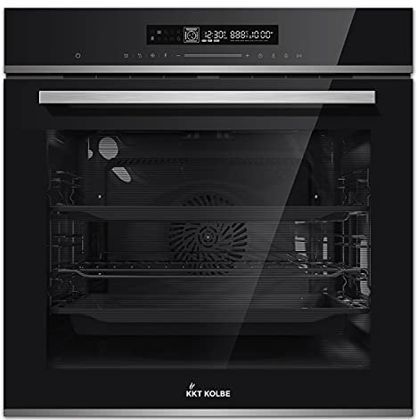 Four encastrable 60 cm | electrique | 72L | 2,9kW | Catalyse | AirFry | Fonction pizza | Gril | Circulation de l'air | Air chaud | Timer automatique | EB8017ED