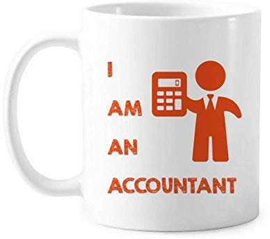 Taschenrechner Buchhaltung Daten Job Tasse Keramik Kaffee Porzellan Tasse Geschirr