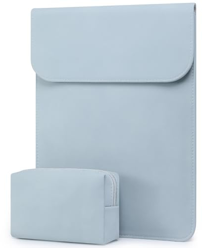 HYZUO 13 Tum Laptopfodral PC Väska Fodral för MacBook Pro 13 M2 M1, MacBook Air 13 M5 A3449 M4 M3 M2 M1 2026-2018, 13 MacBook Neo 2026 A3404, 13 iPad Pro/Air, Surface Pro, XPS 13, Blek Blå