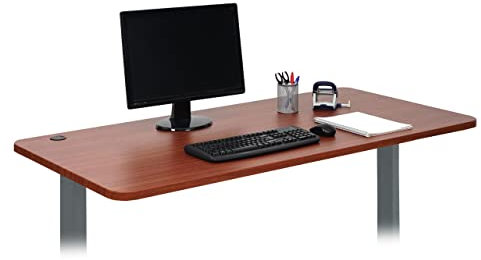 Mendler Tischplatte HWC-D40 für Schreibtische, Schreibtischplatte, 160x80cm MVG-Zertifiziert - Natur