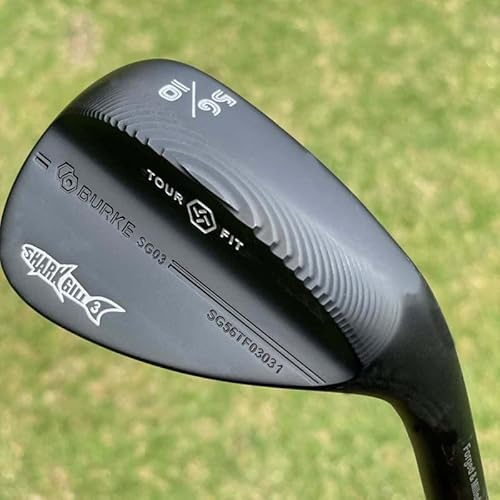 Golf Wedges for Men - BURKE Sand Wedge Shark Gill 2 SG03, 60/12 Degrees Wedge Right Hand - Legal for PGA Tour, Golf Club for Men Women