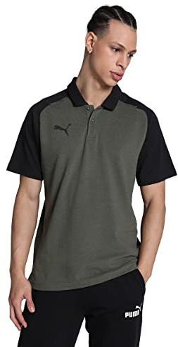 Puma teamCUP Casuals Polo Green Moss XXL