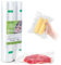 GRIFEMA GH82 Sacchetti Sottovuoto per Alimenti, 2 Rotoli 28x600 cm, Compatibili con Tutte le Macchine Sottovuoto, Senza BPA, Conservazione Sottovuoto Prolungata