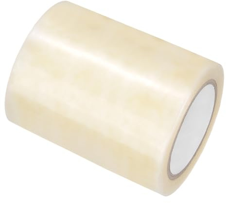 M METERXITY Greenhouse Plastic Sheeting Tape, 6Inch x 164Feet Greenhouse Repair Tape, 6 mil Thickness Polyethylene Film Repair Tape for Vegetable/Garden Greenhouses Sheeting [Transparent]