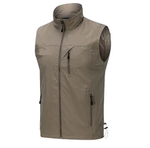 Ayztantine Weste Radfahren Herren Motorrad Fahrrad Jacke Radfahren Herren Weste wasserdichte Windjacke Bike Ärmellose Mantel(03,XL (60-70KG))