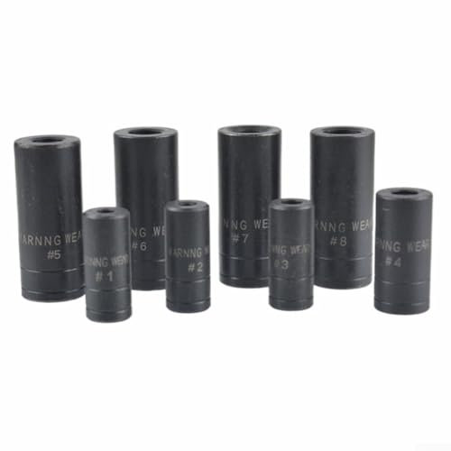 PETSTIBLE 8-Piece Tap Sockets, for Tap Socket Set 1/4,3/8 Wrench for Automotive & Home Repairs