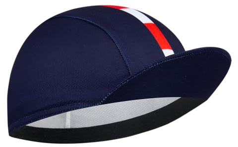 Corsehild Cycling Cap with Sun Visor, Lightweight Polyester Bike Hat for Men & Women, Breathable Under Helmet Design for Road Biking & Outdoor Sports