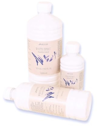 Hartem - Turpentine for painting | Solvent paint with lemon scent of slow evaporation | Ideal for oil, cleaning utensils, varnish and resins | 500 ml