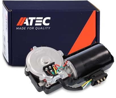 ATEC Germany Motor limpiaparabrisas 12v delantero, motor limpiaparabrisas Compatible con MERCEDES-BENZ 190 (W201)